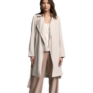 Aritzia Maximo Lawson Trench Coat in Bone / Cream | Jackets and Coats | …